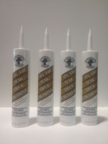 Single tube teak deck caulk - sis440 white 10.3oz for sale