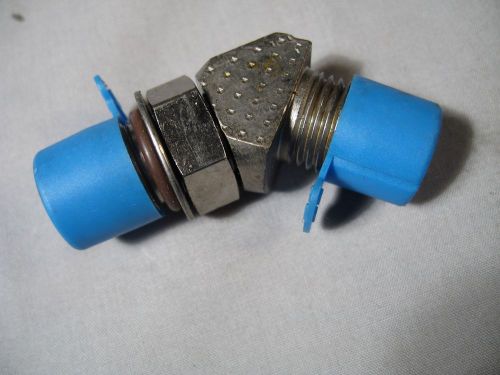 Nordson 274179 glue tank hose connector fitting 45° 5/16&#034; for sale