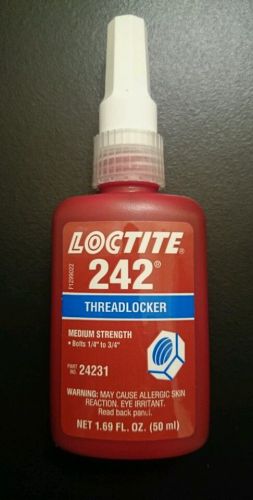 Loctite 242 threadlocker medium strength for sale