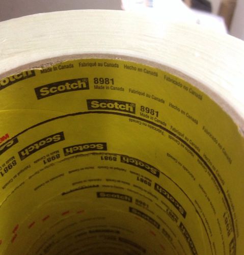 3M Scotch 8981 Premium Grade Filament Tape 3 Core Clear 24mm X 55m, 9 Rolls