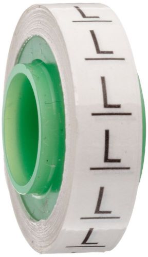 3M Scotch Code Wire Marker Tape Refill Roll SDR-L, Printed with &#034;L&#034; (Pack of 10)