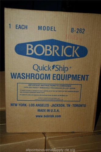 Bobrick B-262 Stainless Steel Paper Towel Dispenser Classic Series Wall - NOS