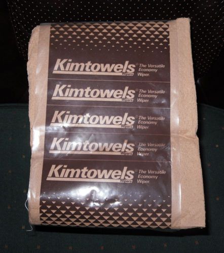 2 PACKAGES OF 50 EACH Kimtowels Wipes, Tan NEW-OLD STOCK