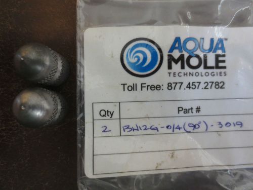 AQUA MOLE WATER PRESSURE JETTING NOZZLE 3/8&#034; BN12G-0/4(90 DEGREE)-3019 NEW