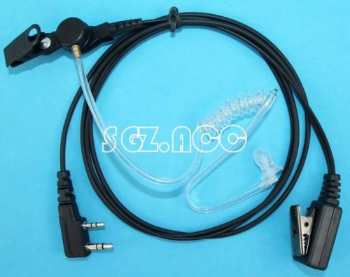 Baofeng uv-82 uv-89  ptt earpiece + mic covert acoustic tube headset for sale