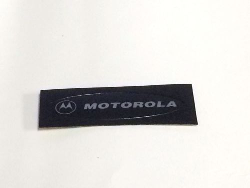 Motorola lts2000 portable radio name plate escutcheon model 3380455k01 for sale
