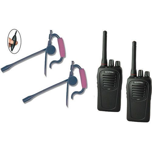 Sc-1000 radio eartec 2-user two-way radio system edge inline ptt edsc2000il for sale