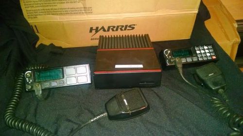 Lot of 2 -macom harris edacs provoice 800 mhz orion scan or system radios for sale
