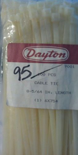 Dayton cable ties or zip ties 95 count 8-5/64&#034; ( used 5)