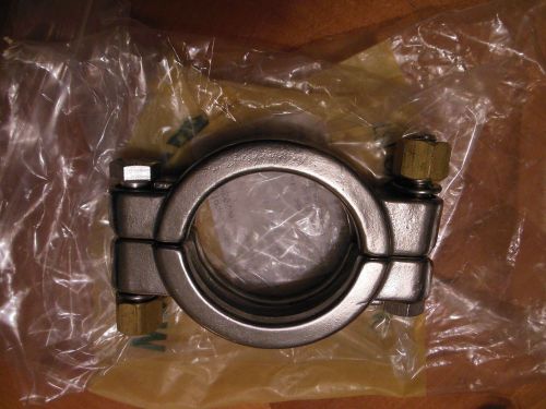 High-Polish Quick-Clamp Sanitary Tube Fitting, High-Pressure Bolted Clamp for 2&#034;