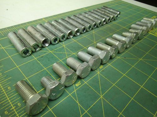 Concrete anchors internally threaded screw size 1/2-13 (qty 15) #56122 for sale