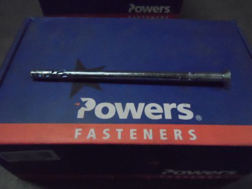 POWER FASTENERS LOK-BOLT 1/4&#034; X 5-1/4&#034; ANCHOR SLEEVE QTY 25