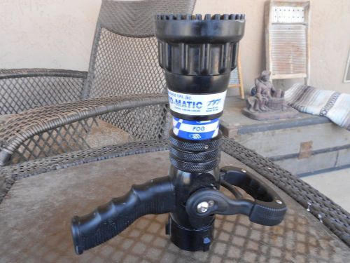 Task Force Mid-Matic Nozzle 1.5&#034;NH-F Swivel W/SO &amp; P.G. Automatic 70-200