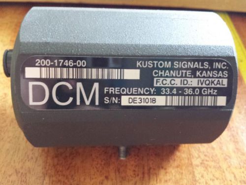 DCM Kustom Golden Eagle Antenna Radar Gun KA Band