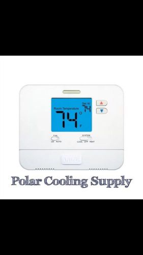 Hvac thermostat (single stage) one heat, one cool . battery or hardwire for sale