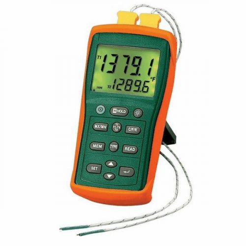EXTECH EA15 Easy View Dual Input Thermometers, US Authorized Dealer