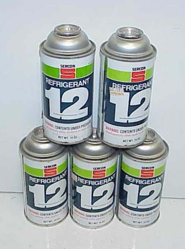 One 14oz can r12 refrigerant sercon nos ......................................g5 for sale