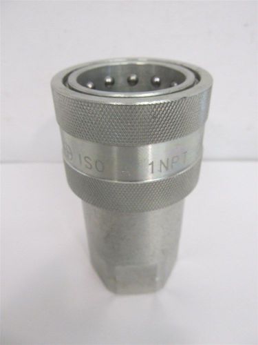 ISO A 1&#034; NPT Hydraulic Quick Coupler
