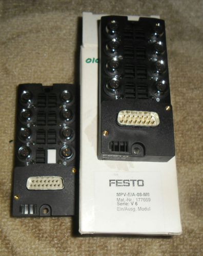 2 Only Festo MPV-E/A08-M8 Multi-Pin Distributor