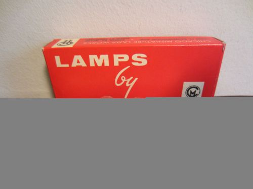 Box Of 4 Chicago Miniature No. 756 CM756 CM-756 Lamps Light Bulbs