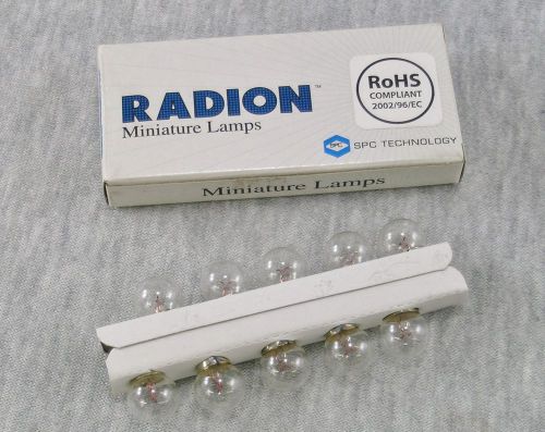RADION 10 Pack Miniature Lamp Light Bulb #55 Mini Globe s55 55 SPC Technology