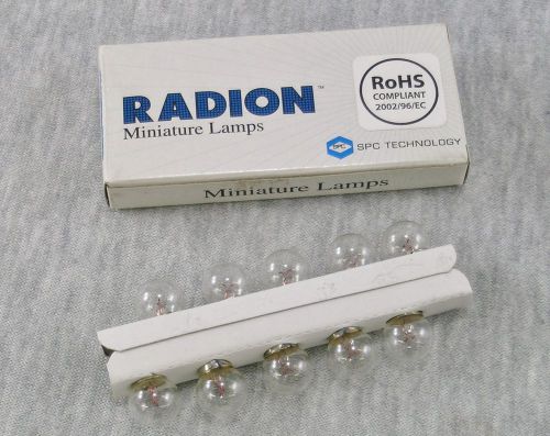 RADION 10 Pack Miniature Lamp Light Bulb #55 Mini Globe s55 55 SPC Technology