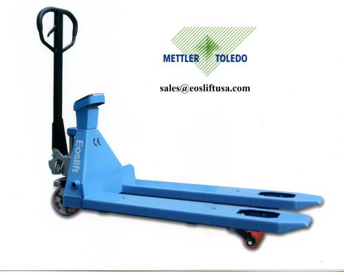 SCALE PALLET TRUCK-METTLER TOLEDO SCALE, LOW PROFILE
