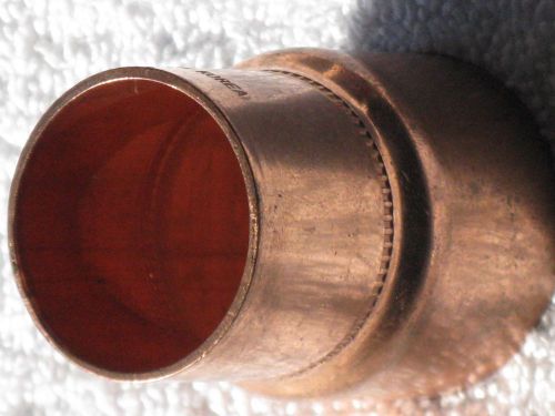 Copper reducer, 1-1/2&#034; x 1-1/4&#034; for sale