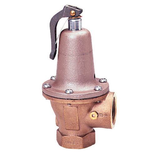 Watts 3/4&#034; 50psi bronze safety relief valve model: 3/4 174a-050 for sale