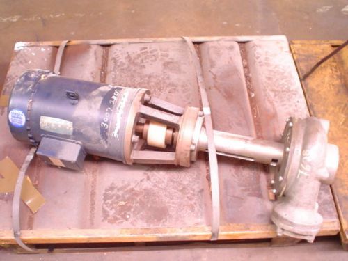 Leeson c184t34fl11b 7.5hp motor &amp; pump for sale