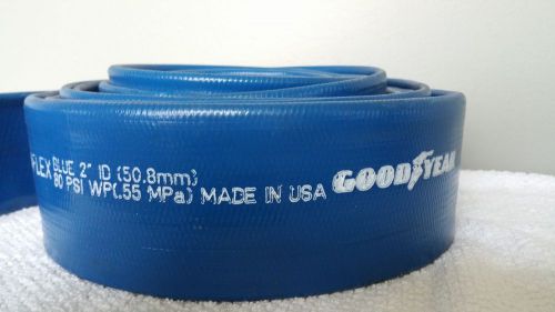 80 Psi Blue 2&#034; Good Year Discharge hose over 22 feet. FREE SHIPPING
