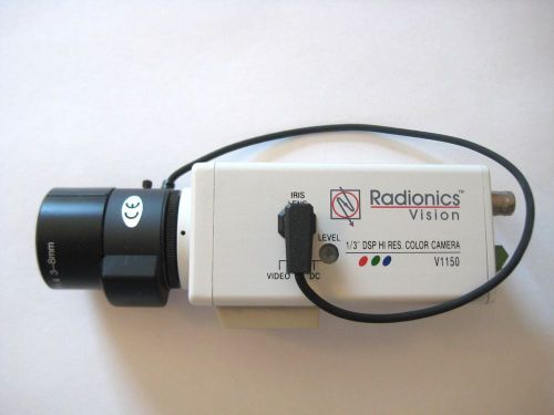 Radionics Vision V1150 Digital Color Camera w/ Varifocal F1.4 3-8mm lens