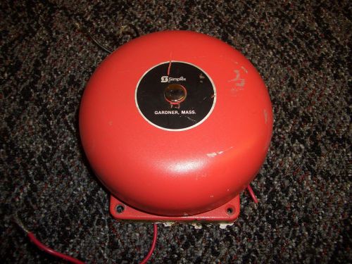Simplex signal fire alarm bell #2901-9321 for sale