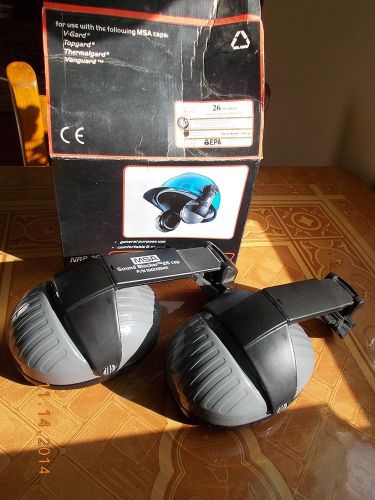 Msa sound control sound blocker 26 cap, use with msa hard hat (not included) for sale