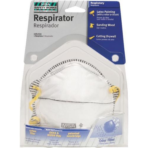 SAFETY WORKS INCOM 10102485 N95 Resiprator with Filter-N95 RESPIRATOR W/FILTER
