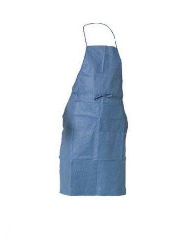 A20 Kleenguard Breathable Particle Protection Blue Aprons Case of 100 Aprons