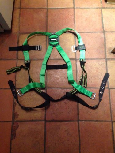 MILLER Python Fall Protection/Safety Harness Green P950-4/XXLGN New