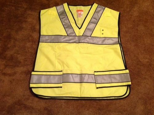 Large - 5.11 tactical high visibility reflective traffic vest Heavy Duty $44.99
