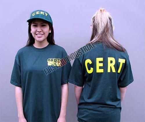 CERT Logo T Shirt (Large)