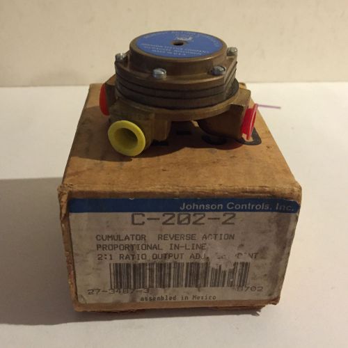 Johnson Controls C-202-2 Cumulator Reverse Action Proportional in-line