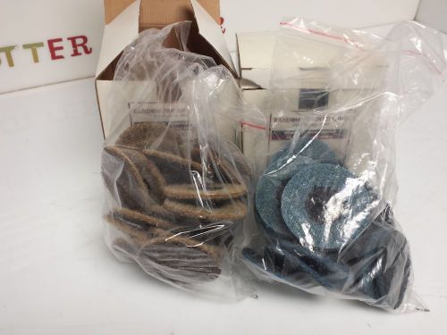 Lot 47  random products inc, sand loc discs 3&#034; type r #30038 &amp; 30036 for sale