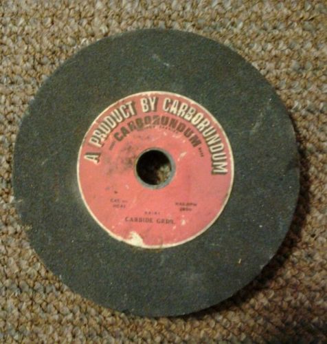 Vintage Grinder Wheel 8&#034;x1&#034;x1&#034; Silicon Carbide