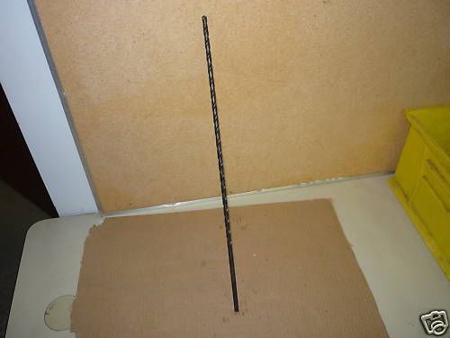 EXTRA LONG DRILL 9/32&#034; DIAMETER 14&#034;FL LGTH 18&#034; OVERALL HIGH SPEED NEW USA $24.00