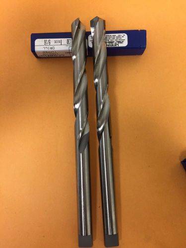 CJT Carbide Tipped Drill Style 130 9/16 LOT OF 2 PCS NEW