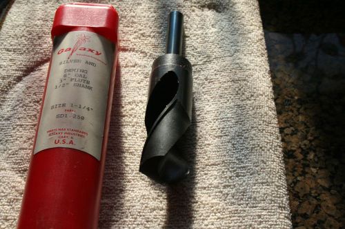 new - 1 1/2&#034; silver &amp; deming drill