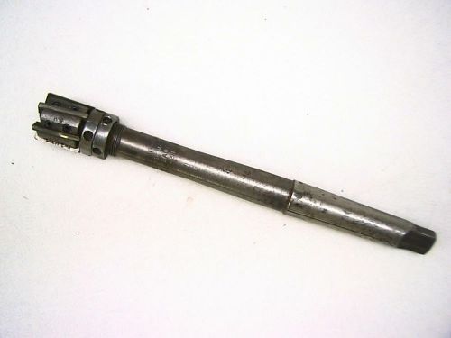 Reamer size 1-1/4” 6 flute replaceable hs blades 3 mt shank oal 13-1/2 for sale