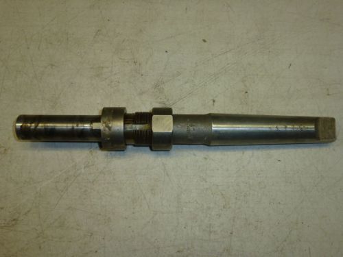 CLEVELAND No. 8 ARBOR for SHELL REAMERS, 4MT MORSE TAPER