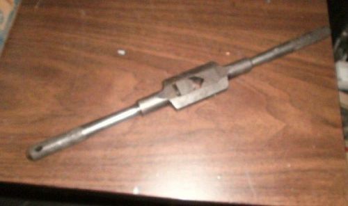 threadwell #36 MACHINIST ADJUSTABLE HANDLE TAP/REAMER WRENCH