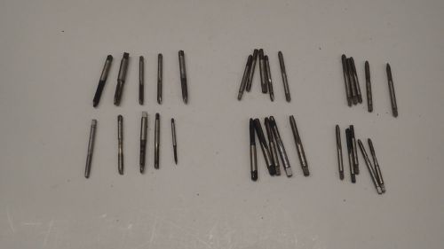 Lot of 30 Taps of Various Smaller Sizes