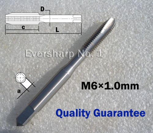 1pcs HSS Strengthing Shank Spiral Point Right Hand Machine Tap M6 Pitch 1.0mm